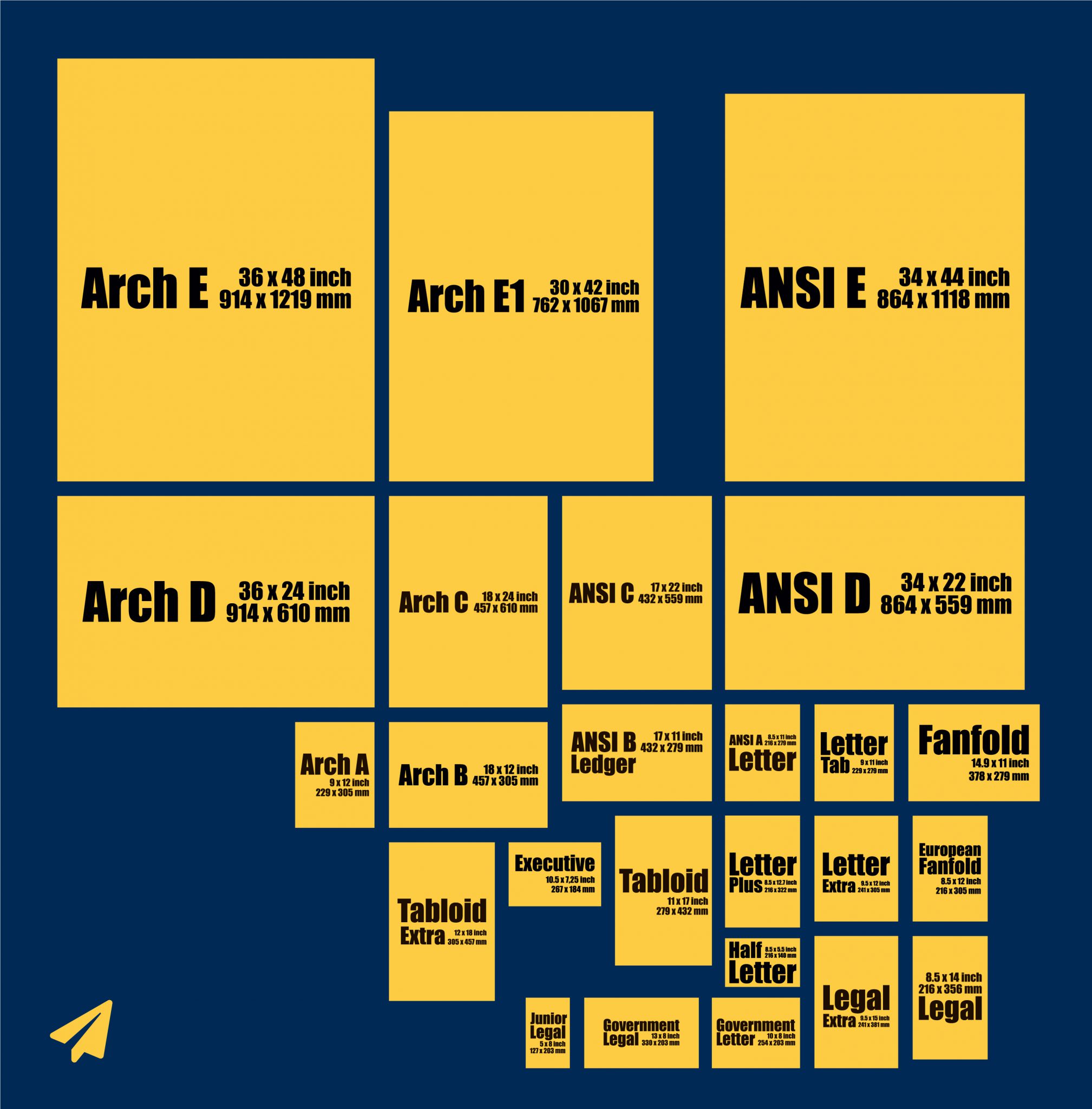 legal paper sizes